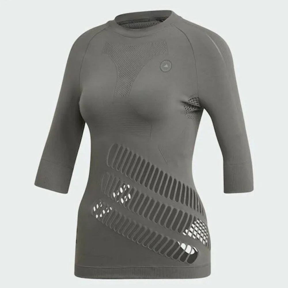 Adidas  Stella McCartney Yoga Top Size L Gray